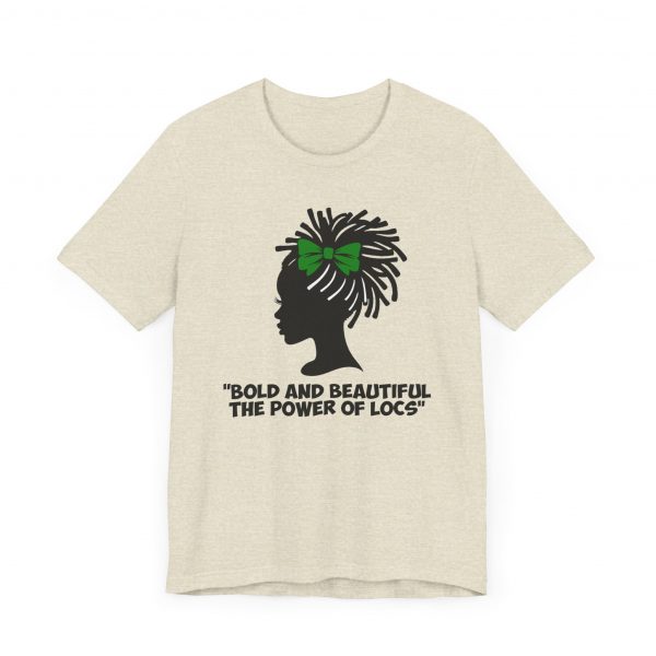 Bold and Beautiful Locs T-Shirt green - Image 47