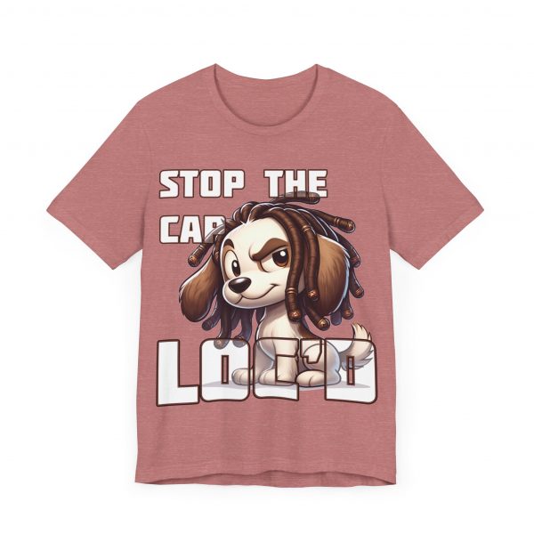 Stop the Cap Dreadlock Dog Graphic Tee - Unisex Humor and Style - Image 63