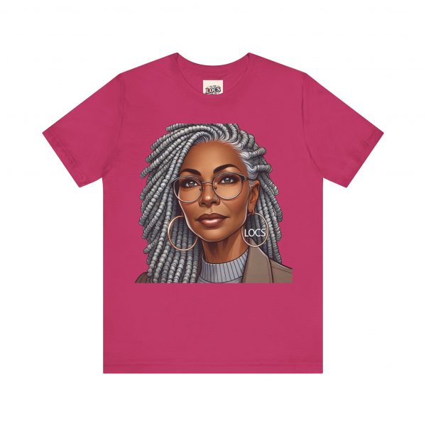 Empowering Woman with Locs T-Shirt - Black Girl Art Tee, Afrocentric Fashion - Image 13
