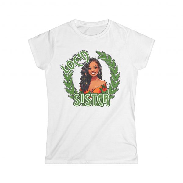 Women's Softstyle Tee loc'd sister - Image 25