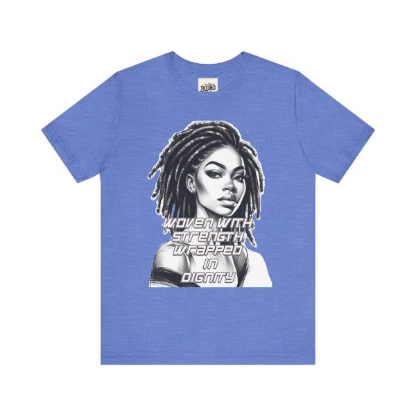 Dignity & Strength Locs Tee - Emblem of Empowerment - Image 33