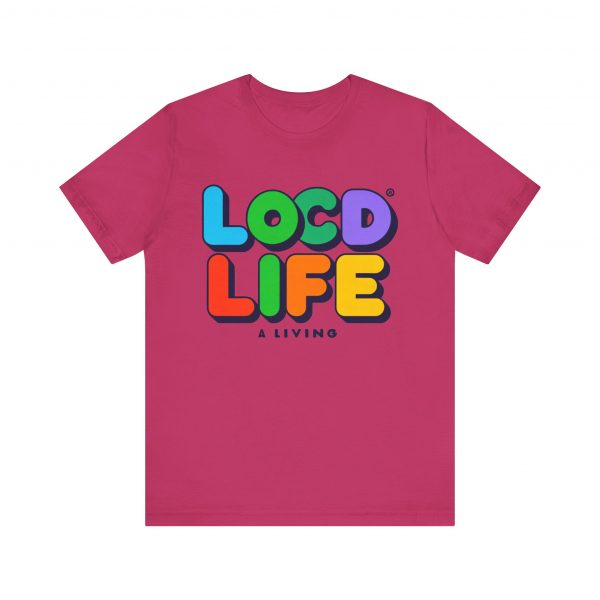 Locd Life A Living T-Shirt - Image 41