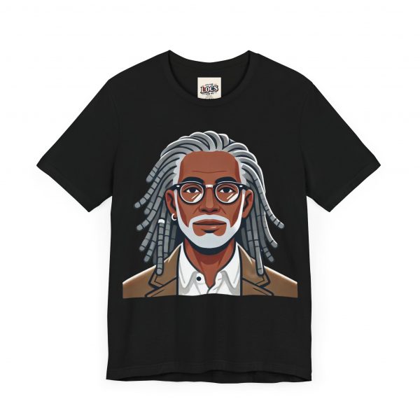 Stylish Elder with Locs T-Shirt - Image 19