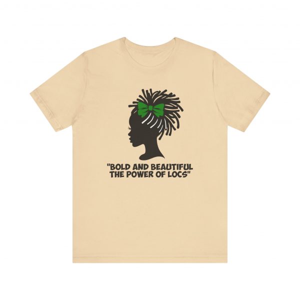 Bold and Beautiful Locs T-Shirt green - Image 33