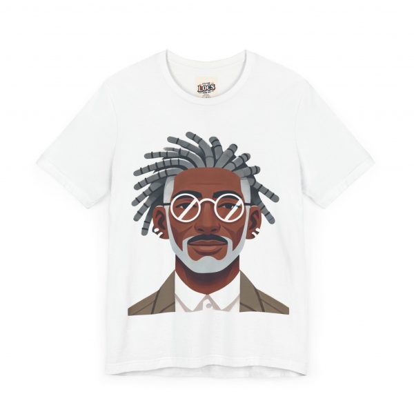 Stylish Elder with Locs T-Shirt - Image 59