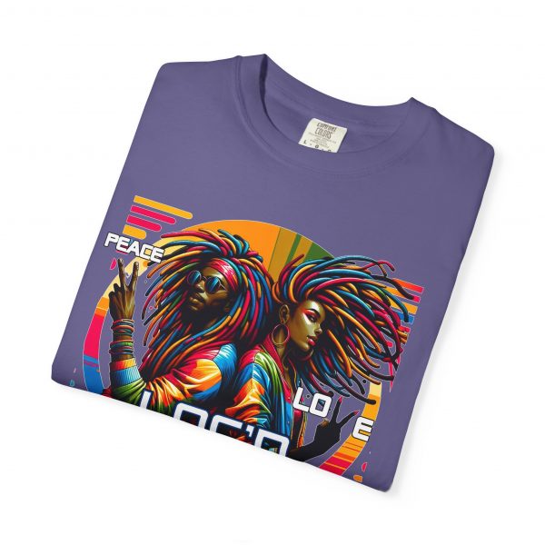 Peace Love Loc'd: Retro-Inspired Unisex Tee Celebrating Unity & Style - Image 43