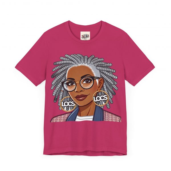 Empowering Woman with Locs T-Shirt - Black Girl Art Tee, Afrocentric Fashion - Image 15