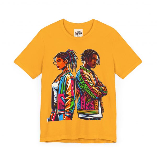 Vibrant Duo Locs T-Shirt – Bold and Beautiful - Image 23