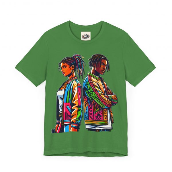 Vibrant Duo Locs T-Shirt – Bold and Beautiful - Image 35
