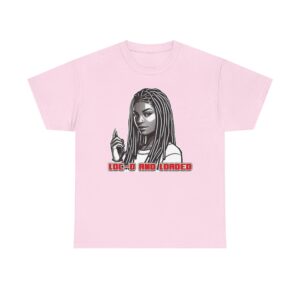 Women's Empowerment LOC'D Tee - Bold Locs Graphic T-Shirt